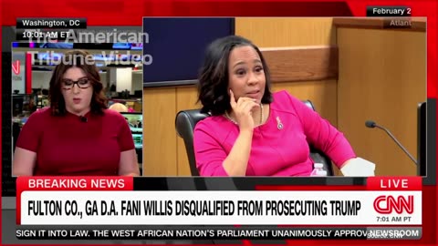 Just In: “CNN Is Having a Meltdown” Over Fani Willis Being Removed from GA Trump Case [WATCH]