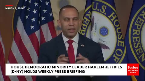 BREAKING NEWS- Hakeem Jeffries Sounds Off On Marjorie Taylor Greene, George Santos After SOTU