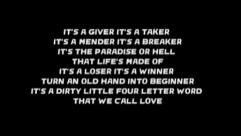 It's called Love