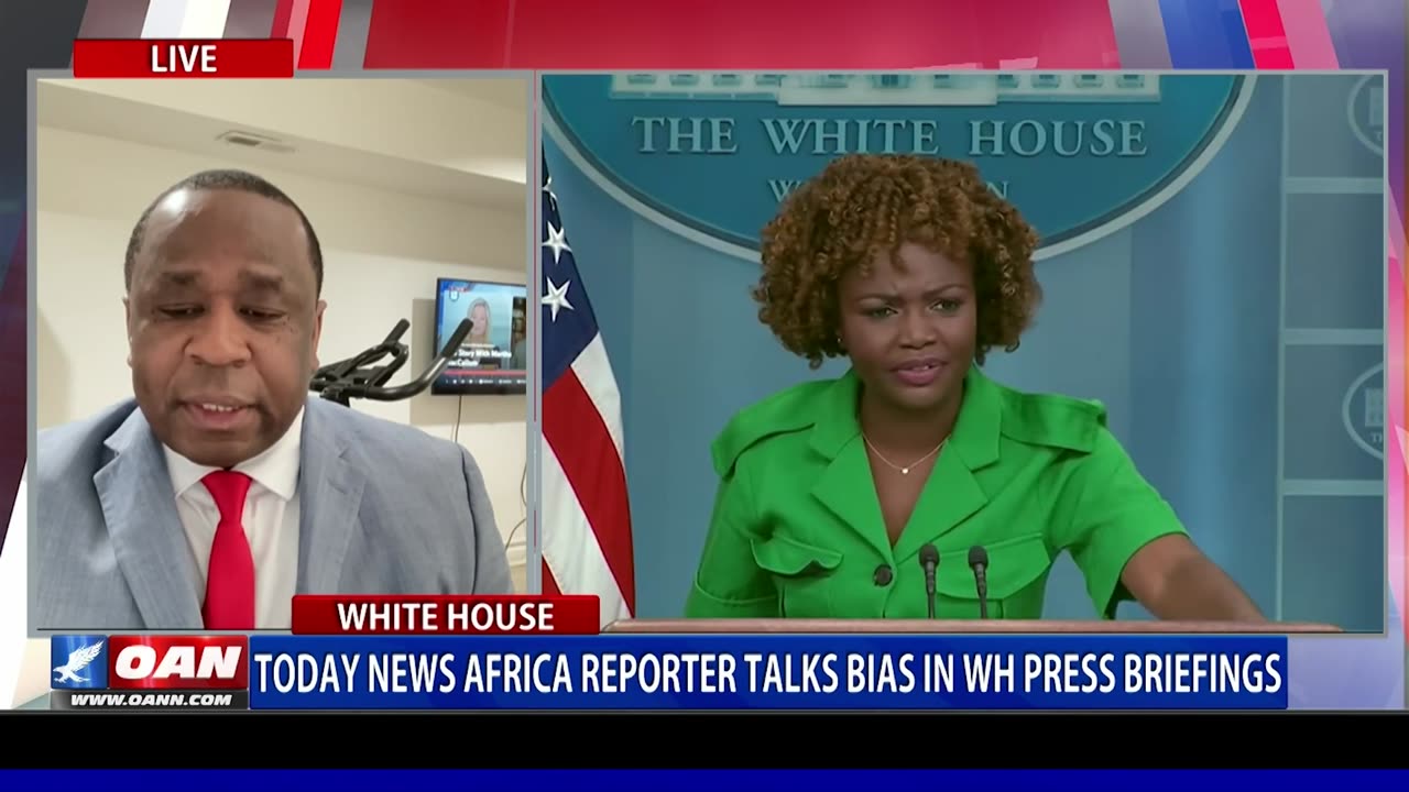 Reporter calls out bias in WH press briefings