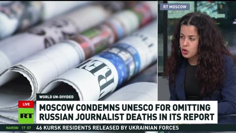 Russia slams UNESCO for omitting killings of Russian journos in its report