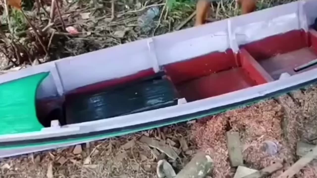 Making boat homemade