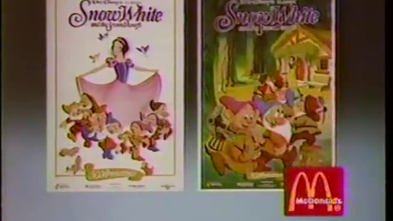 McDonald's Commercial with Snow White (1987)