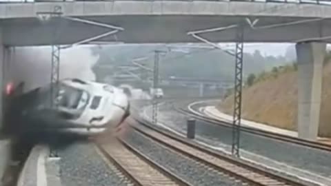 Train accident | Over speed metro train accident#train #viral # rumble