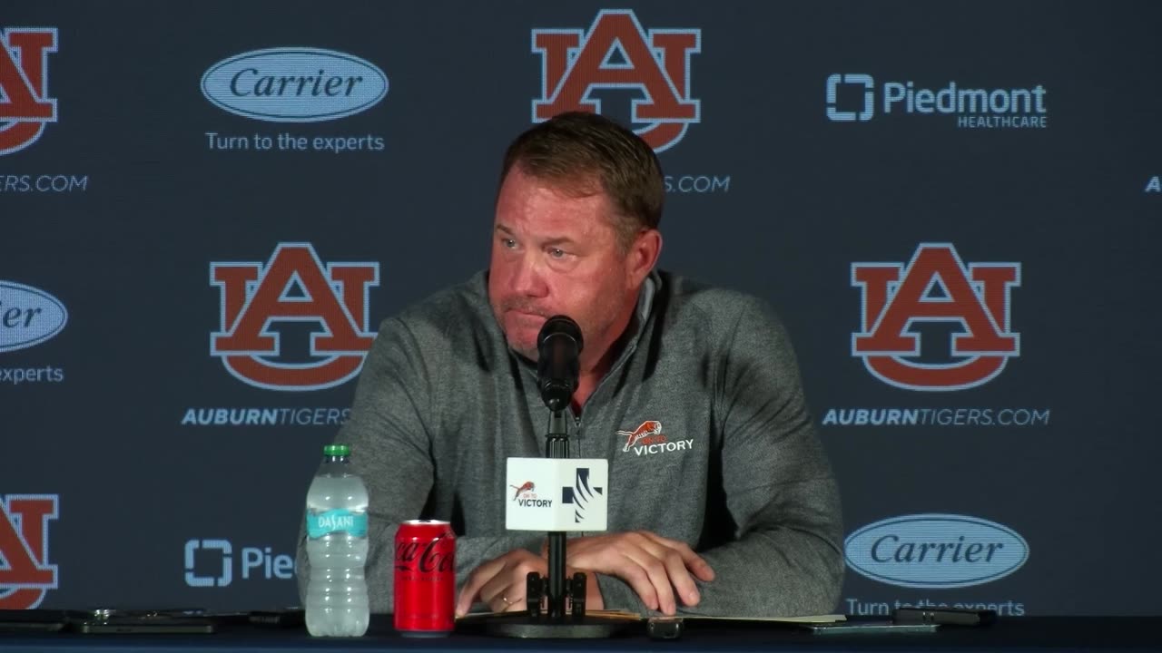 Auburn Head Coach Hugh Freeze on possible change at quarterback