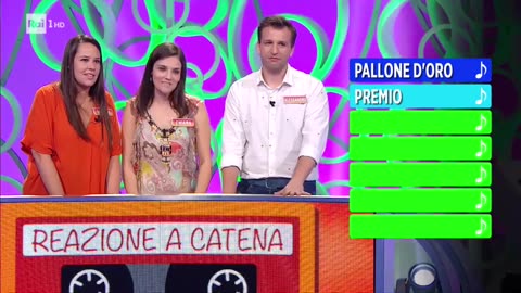 RAIUNO - Reazione A Catena-La Catena Musicale (12/09/2018)