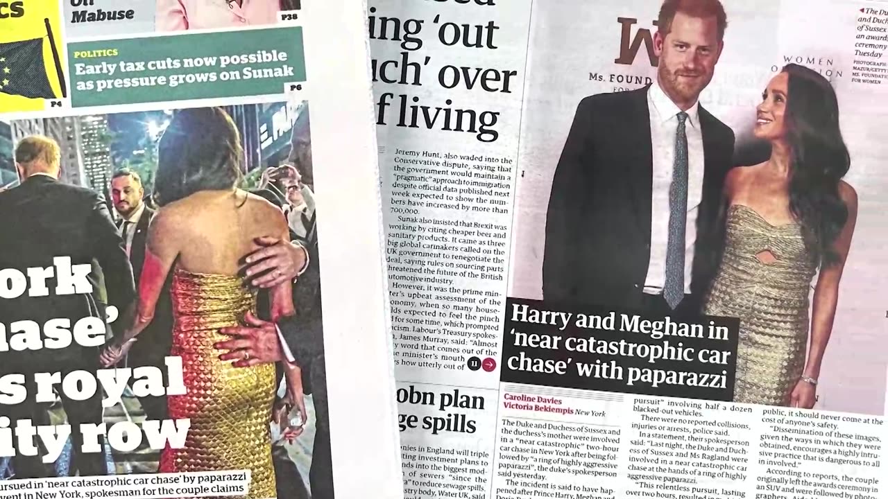 How Londoners view Harry and Meghan's paparazzi chase