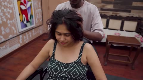 Head Massage for Long Hair _ Ultimate Relaxation & Tingles _ Indian Massage