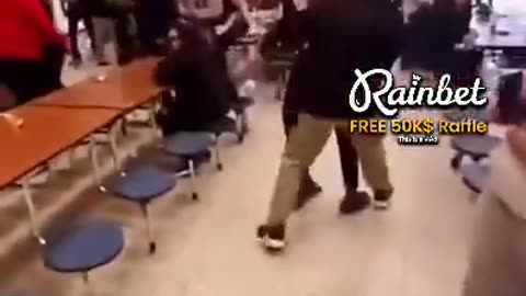 Bully bothers new kid till kid fights back, BODY SLAMS! Instant Karma