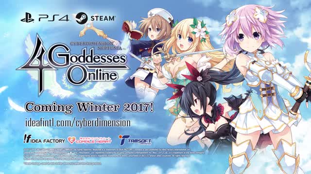 Cyberdimension Neptunia 4 Goddesses Online Official Trailer