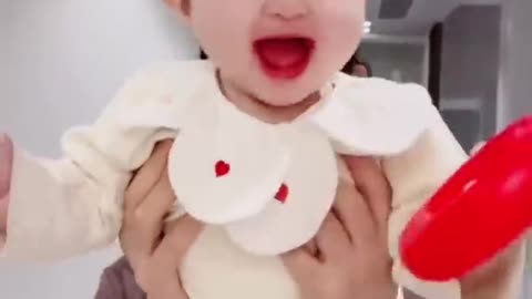 Baby laughing video