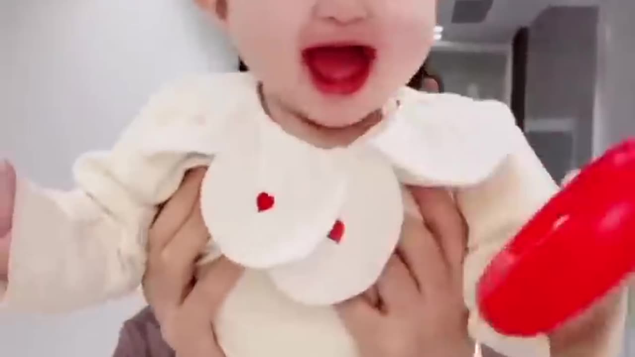 Baby laughing video