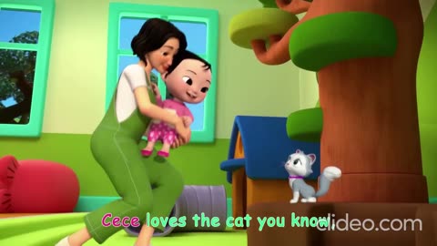 Cece Had a Little Cat - CoComelon Nursery Rhymes & Kids Songs