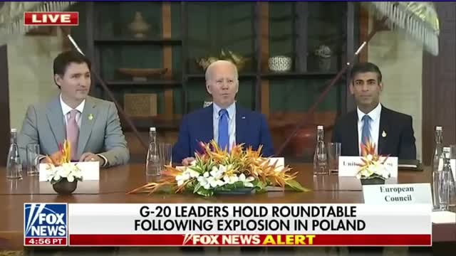 Biden gives puzzling response to Poland explosion