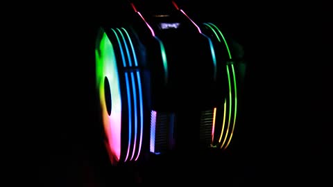 Alseye-Cooler for CPU, RGB, 120mm, PWM, 6 heat-pipe, for Intel LGA1200