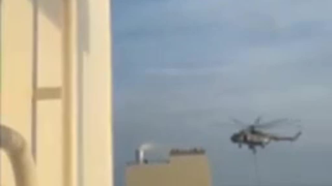 Video of Iranian Forces Landing & Seizing Israeli Owned Ship