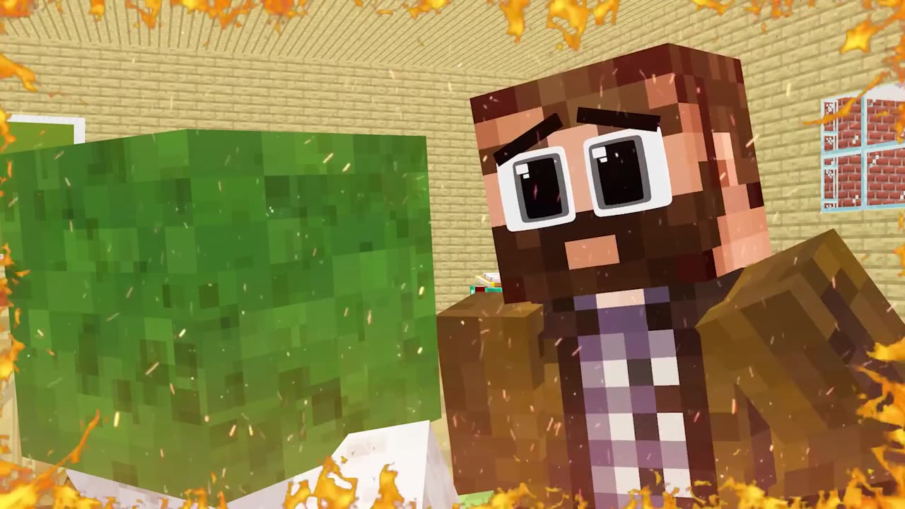 Monster School Origin of The BABY ZOMBIE - Sad Story - Minecraft Animation