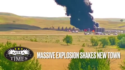 Four injured in Oil Tank Explosion north of New Town bypass, North Dakota