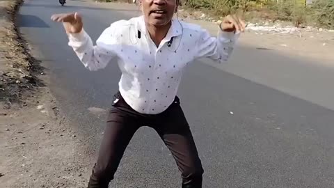 Old man very funny dance