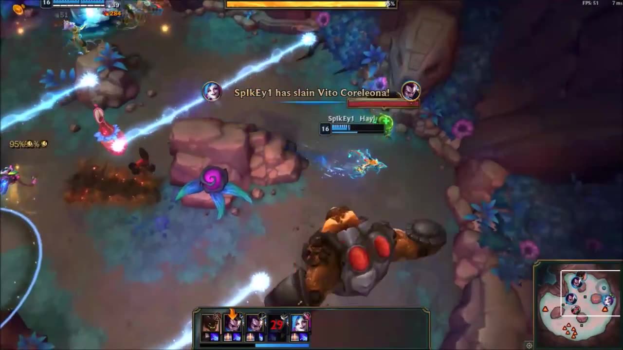 Killing own teammate (league of legends 2018)