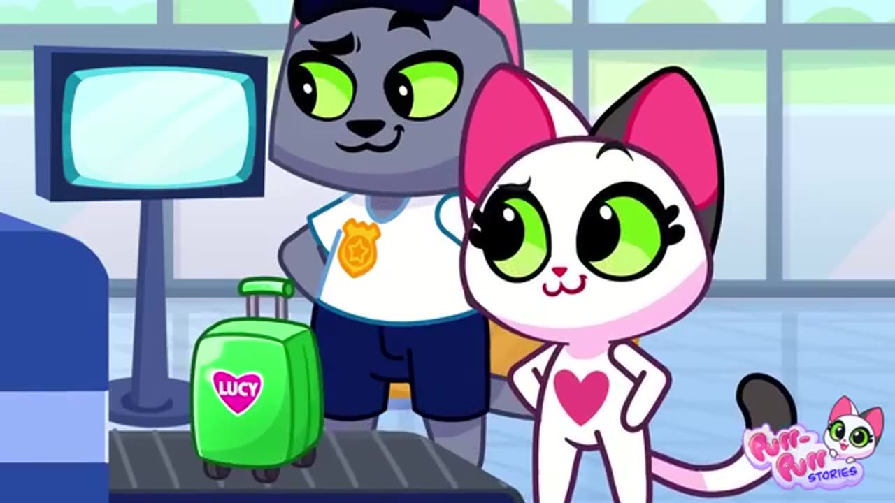 Oh No! Stranger Danger at the Door 🙀 Learn Safety Rules with Policeman 😻 Purr-Purr Kids Stories