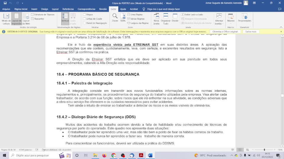 Considerações PGRTR Roberto 07-12