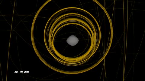 OSIRIS-REx Slings Orbital Web Around Asteroid to Capture Sample