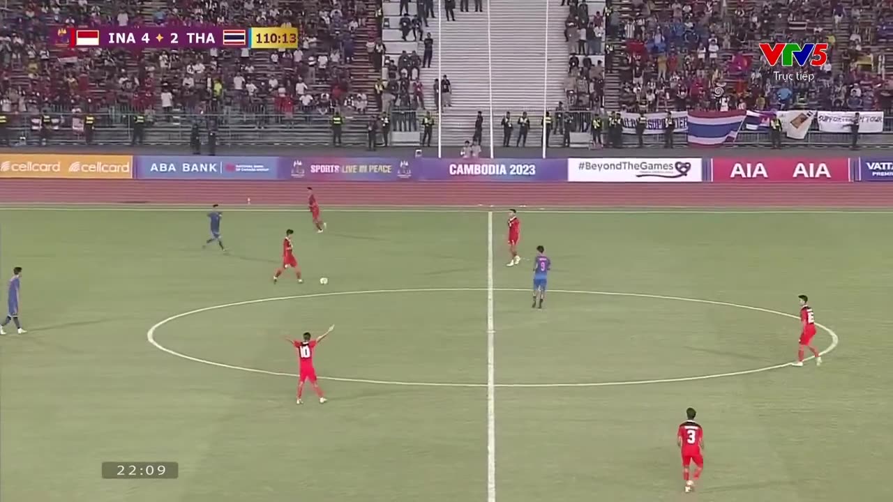 Pertandingan Lengkap Final Indonesia VS Thailand SEA Game Kamboja 2023