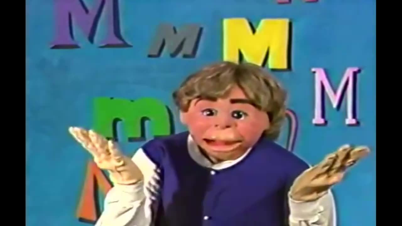 "Peppermint Park" - Ernie: "The Letter M Song" (Worst Puppet Ever)