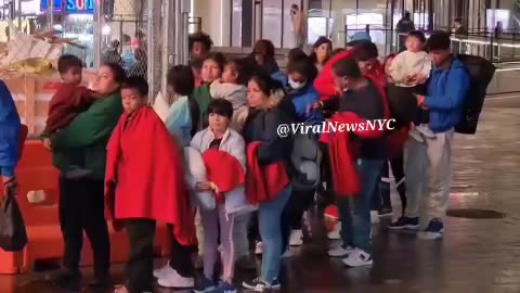 NYC flooded with more illegals. April 10, 2024