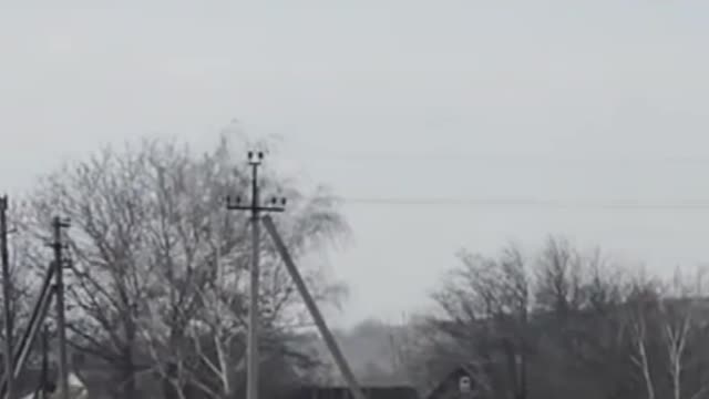 Ukrainian Anti-Aircraft System Engaging a Target Springs to Life