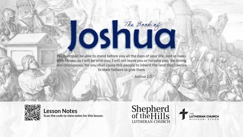 JOSHUA - INTRODUCTION (LESSON 1) [2023-11-19]