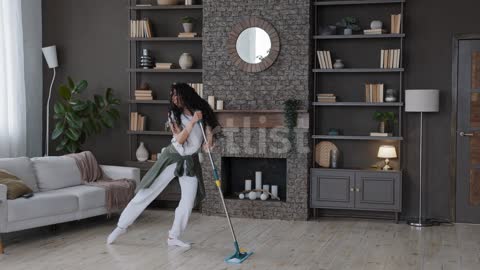 That's exactly how not to clean your floors.