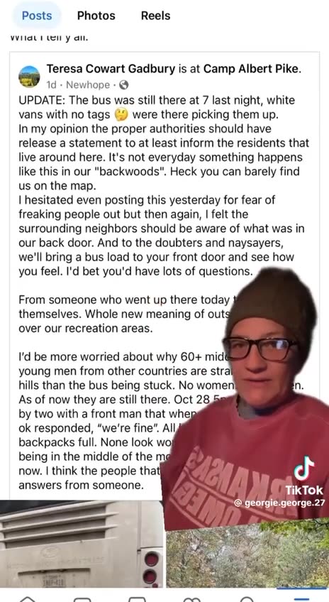 ALBERT PIKE AR - PEOPLE SHOULD ASK QUESTIONS? WHAT THEY DOING THERE