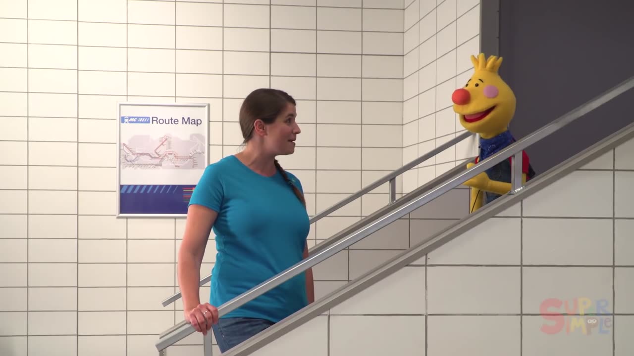 Let's Take The Subway | Sing Along With Tobee | Kids Songs