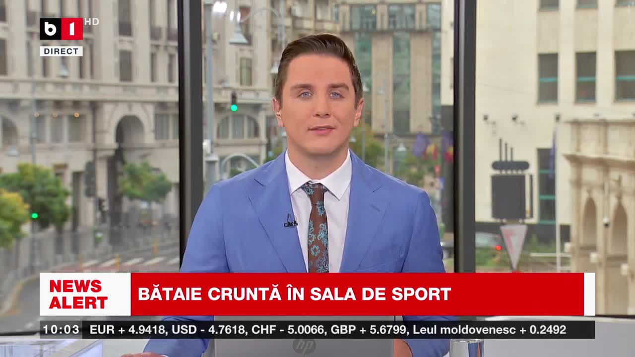 BĂTAIE CRUNTĂ ÎN SALA DE SPORT_Știri B1_20 nov 2022