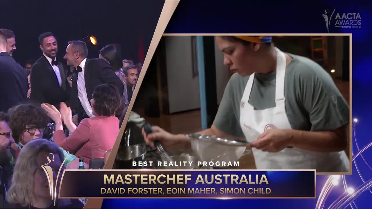 MasterChef Australia wins Best Reality Program _ 2022 AACTA Awards