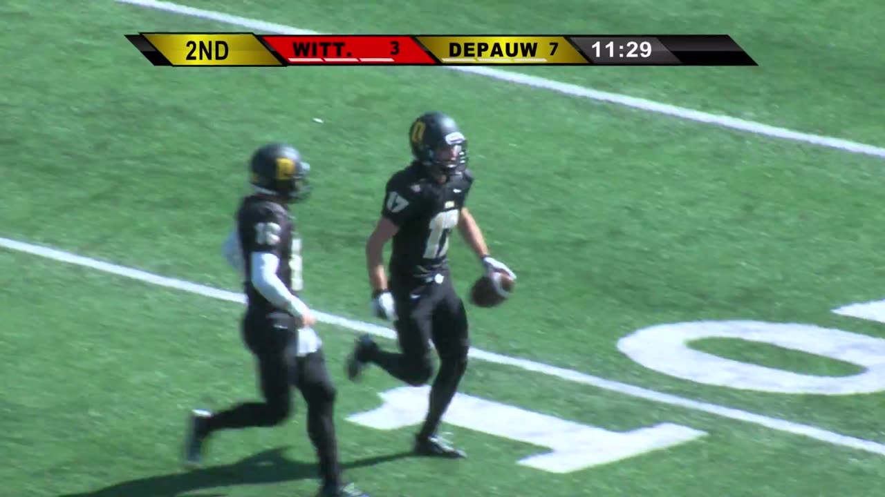 October 10, 2015 - College Football : Wittenberg at DePauw University