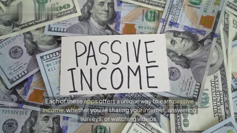 Earn Passive Income Using these Applications Now!! | Every Student must watch this!