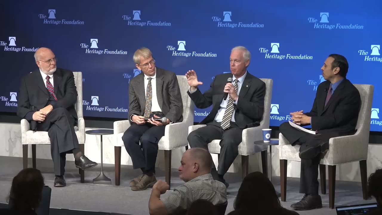 Senator Ron Johnson at Heritage Foundation's Restoring American Wellness panel 12.18.24