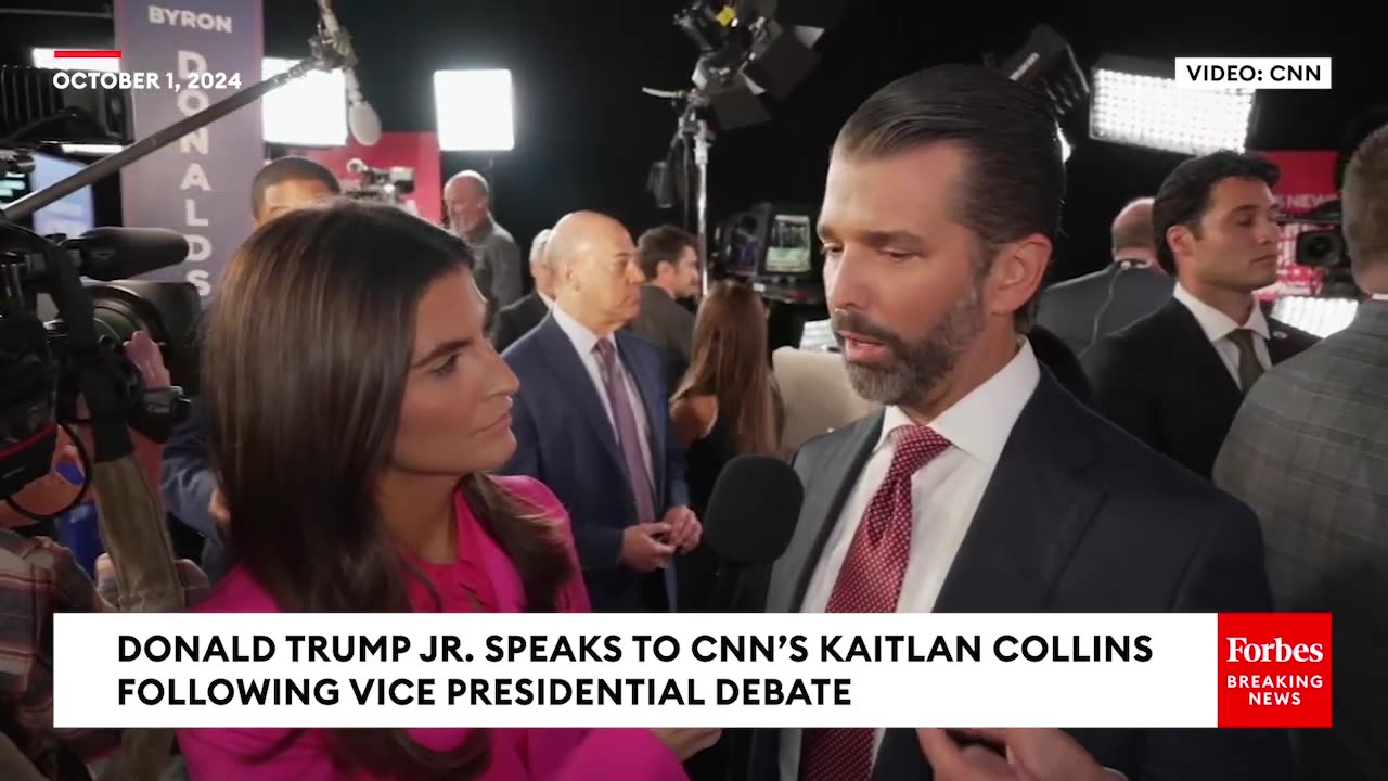 Trump jr blasted the media for creating narratives that libtards who are 'trying to kill my father'