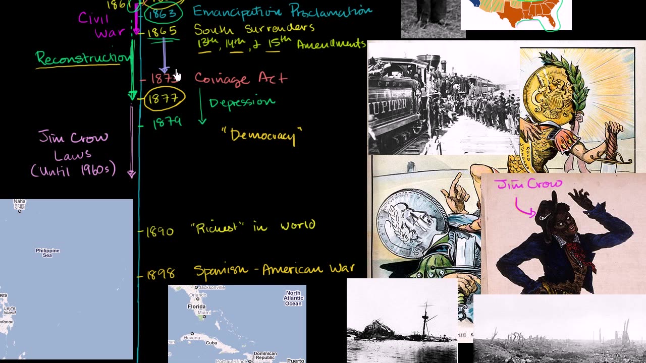 2. US History Overview 2 - Reconstruction to the Great Depression