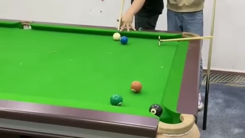 Funny billard vedio