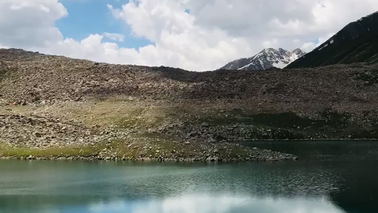 Beautiful Lulusar Lake in Pakistan 🇵🇰.