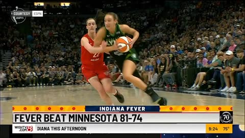 July 15, 2024 - Recap of Fever Win in Minnesota