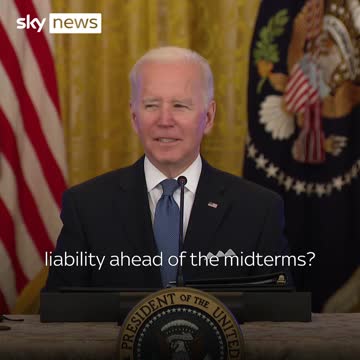 US President Joe Biden caught calling reporter a 'stupid son of a b****' at news conference