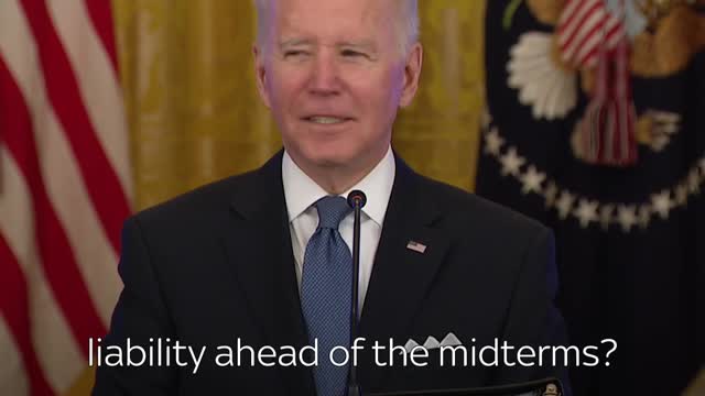 US President Joe Biden caught calling reporter a 'stupid son of a b****' at news conference