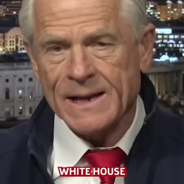 Peter Navarro Explains Why He Might Go to Jail in the Near Future