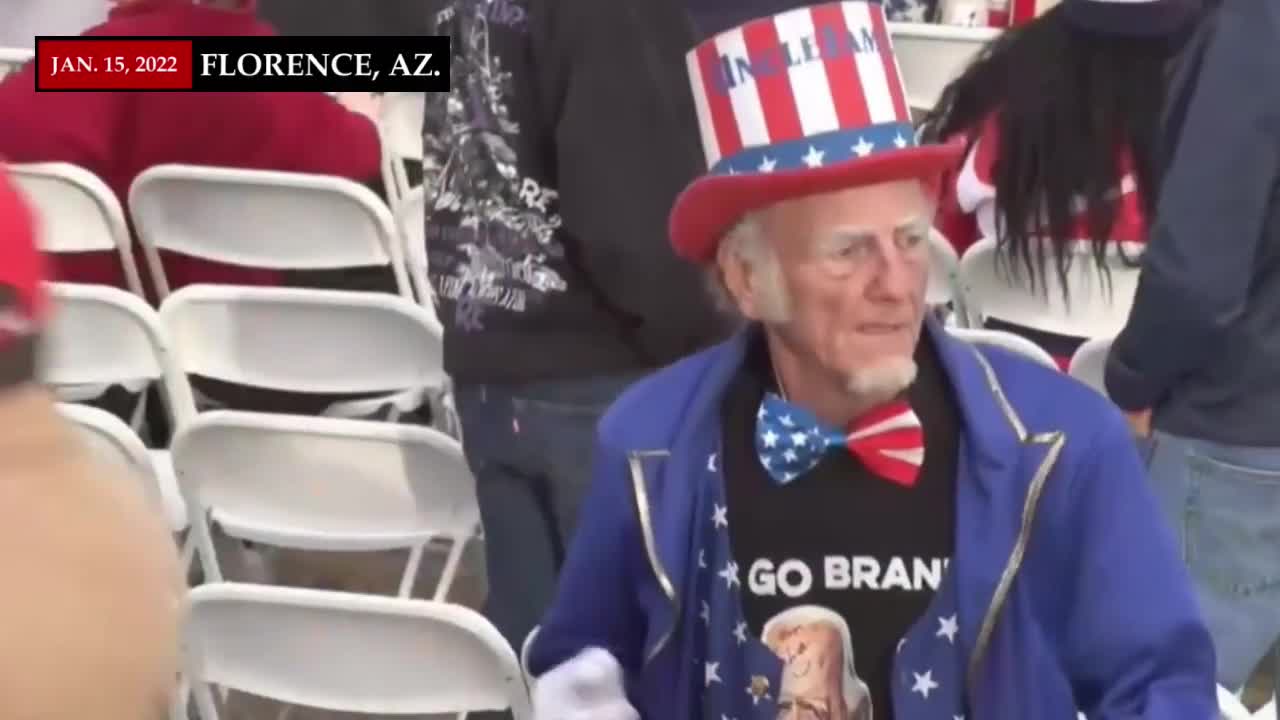 Music video of Trump's Florence Arizona rally * January 15, 2022