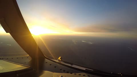 2020-5-20, B767 Take Off Ontario, (ONT), Sunrise, To Landing Hartford (BDL)